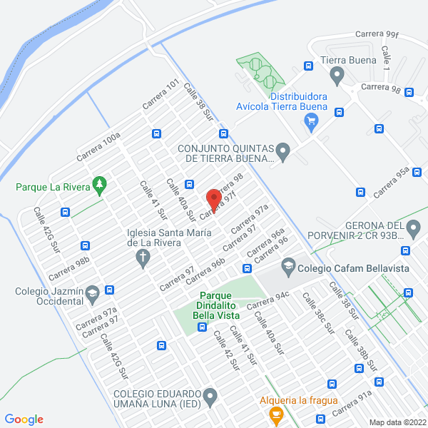 Map of Fumigaciones G S.A.S