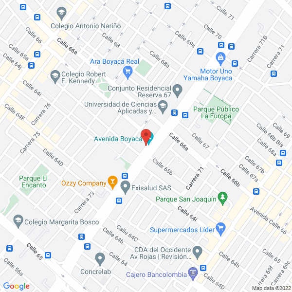 Map of Systecnology S.A.S
