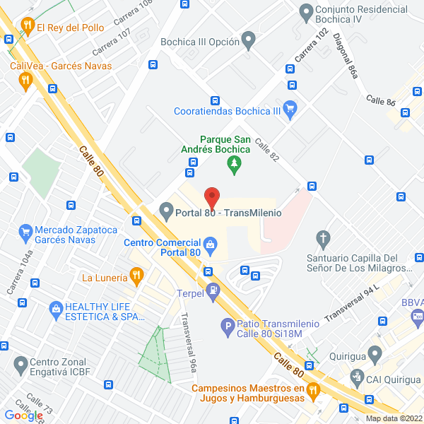 Map of Dulce Femme S.A.S.