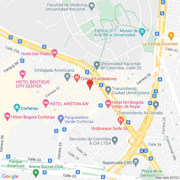 Map of Malca Inversiones S.A.S.