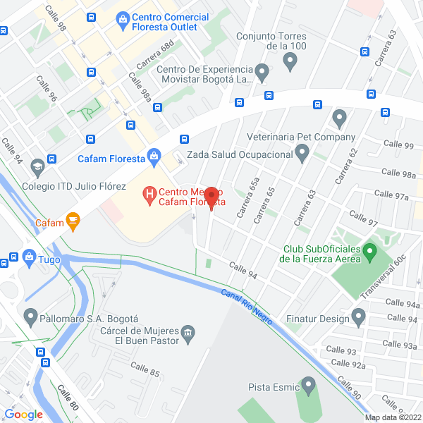 Map of Librería Internacional Ltda.