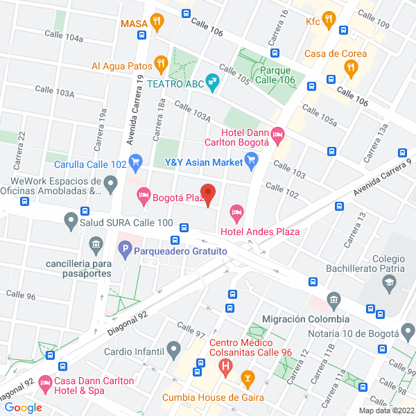 Map of Bercal Ltda.