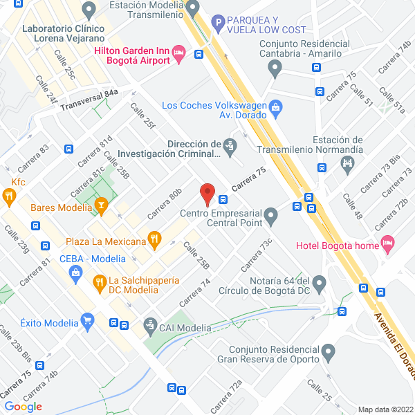 Map of D&Seguros Ltda.