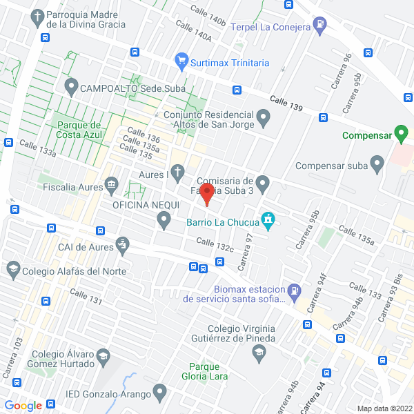 Map of Leonor Torres