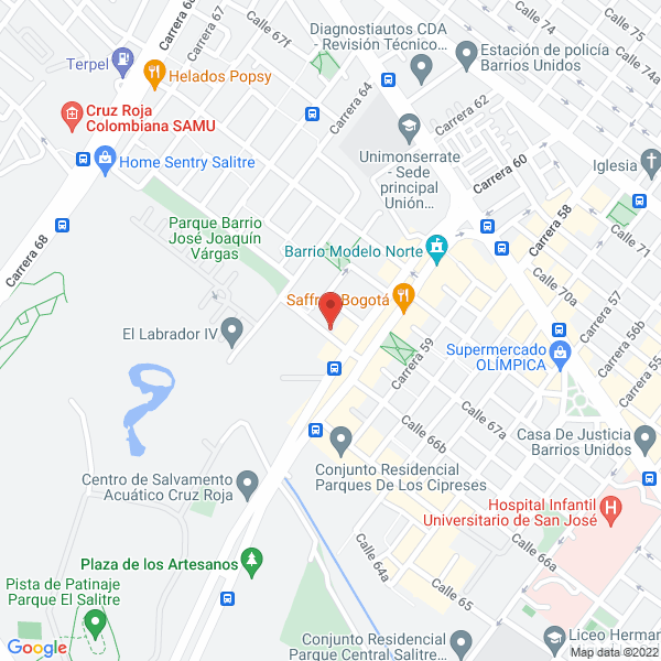 Map of Clef Garden