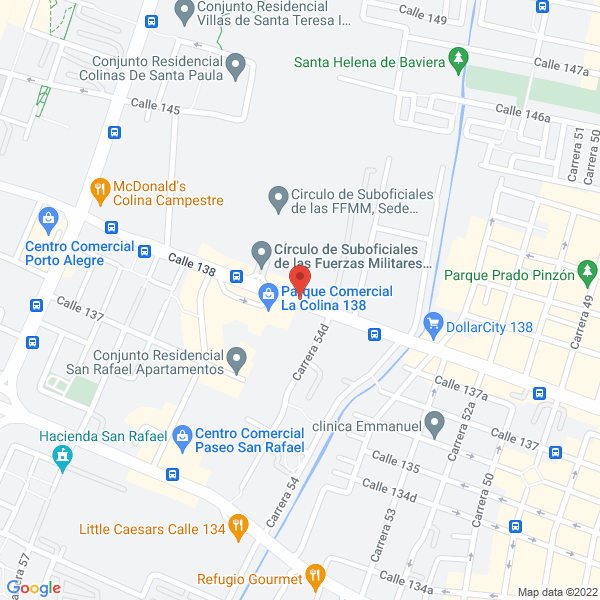 Map of Luz Dary Méndez Cruz