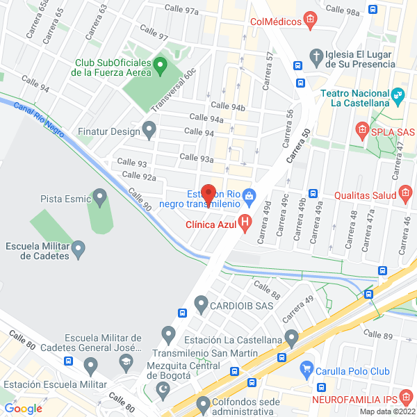 Map of Diseño E Ingeniería Metalmecánica Dimetal Ltda.