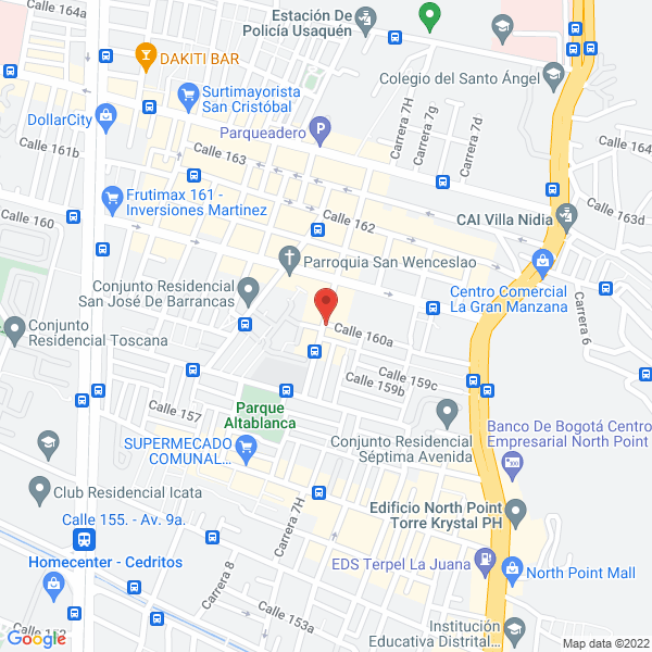 Map of Dentales Nova S.A.S.