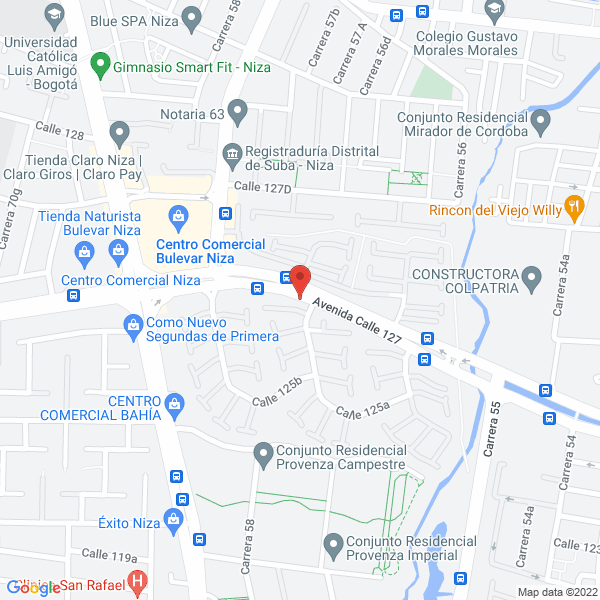 Map of Carlos Hernando Ballesteros Díaz