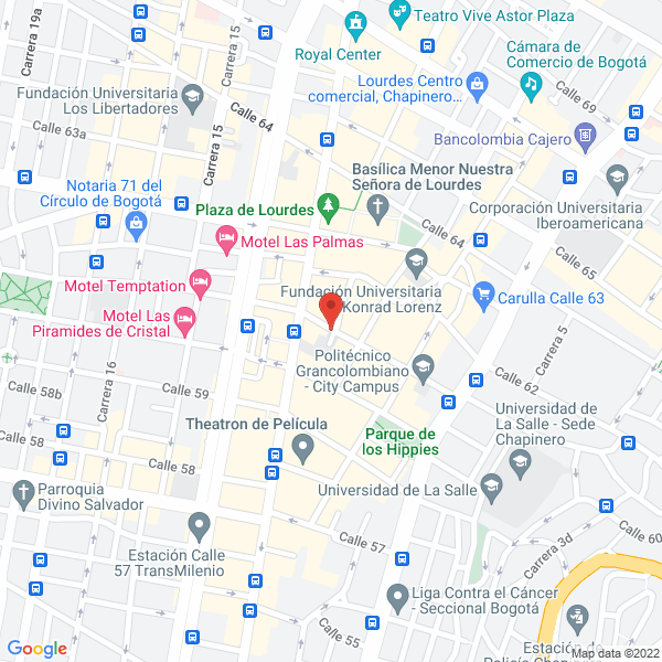 Map of Xer Ltda