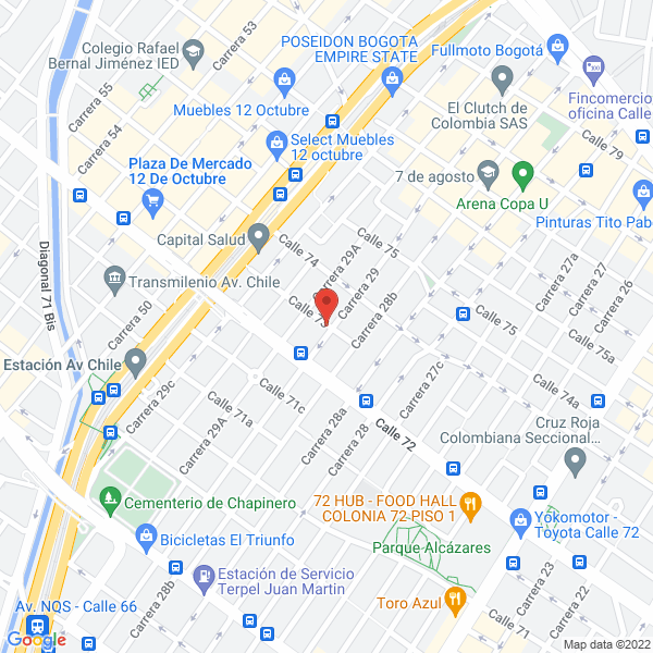 Map of Jean Blue Textil S.A.S.