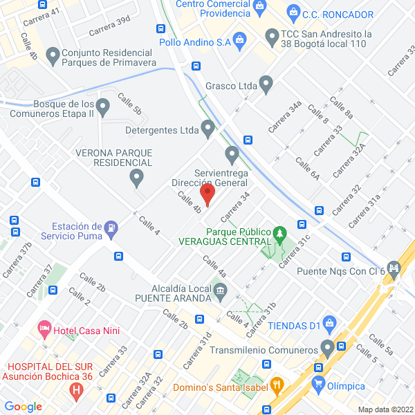 Map of Troquiplás Impresores S.A.S.