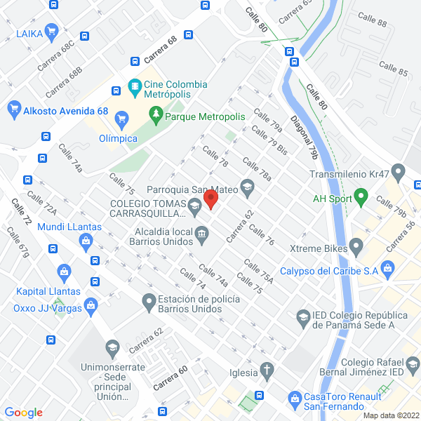 Map of Fbs Ltda