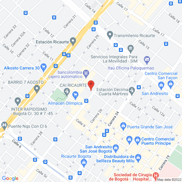 Map of S.O.S. Máquinas Importadora Ltda.