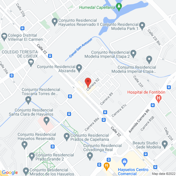 Map of Proyectos Y Construcciones Igrama S.A.S.