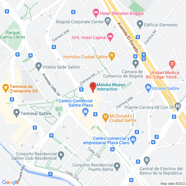 Map of Gc Ingeniería Y Construcción S.A.S.