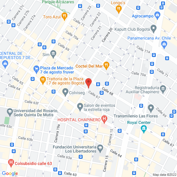 Map of Electrónica Dolby Ltda.