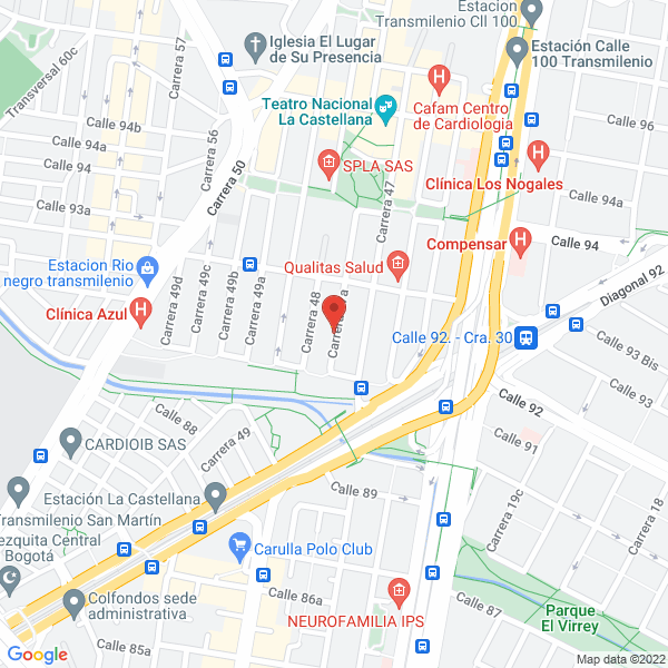 Map of Comercial Estelar S.A.S.