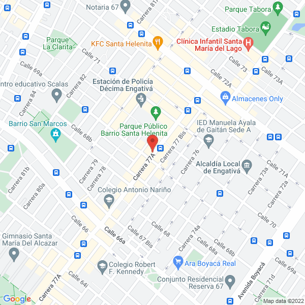 Map of Detalles Con Amor Para Todos