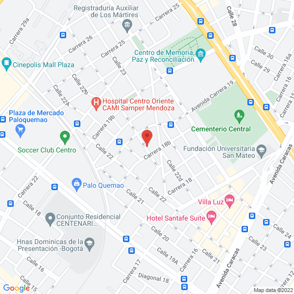 Map of Tecno Equipos Industriales