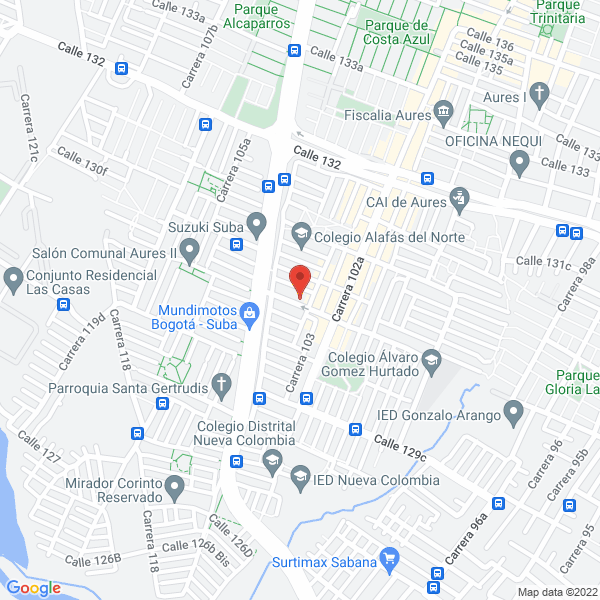 Map of Falpine