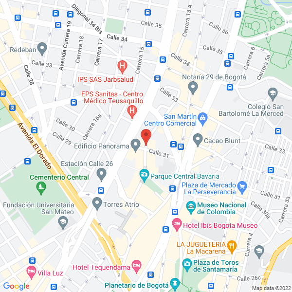 Map of Servival Servicios Y Valores