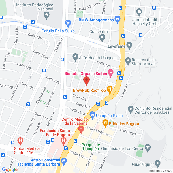 Map of Arla Ltda.
