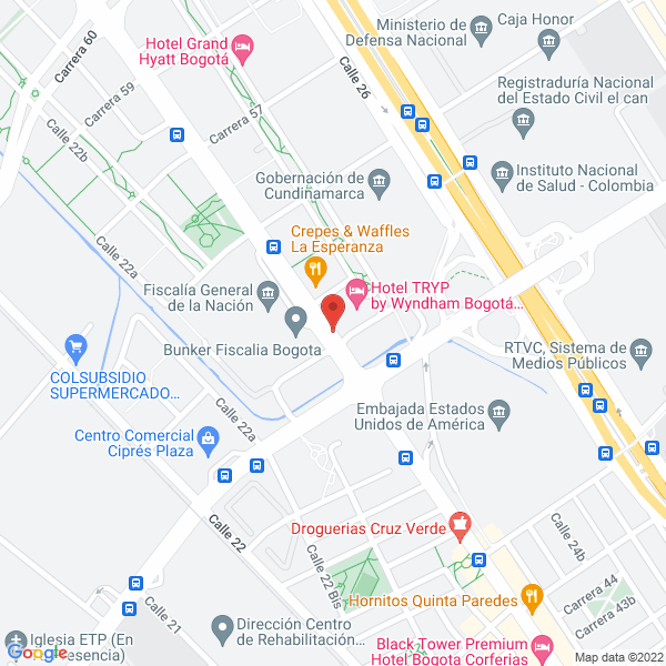 Map of Urazan Y Abogados Asociados Ltda.