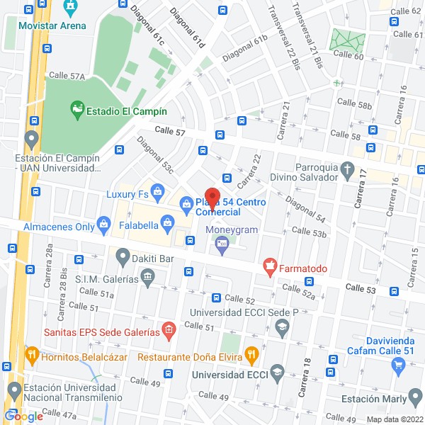 Map of Adriana Ceballos Porras E.U.