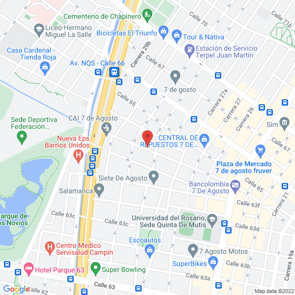 Map of Tecnicauchos Y Repuestos