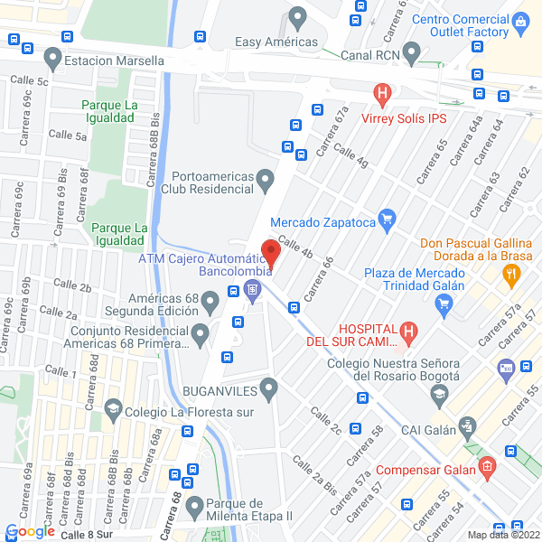 Map of Martin Kass Ltda