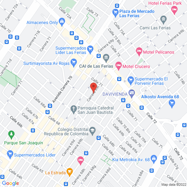 Map of Maz Impresores