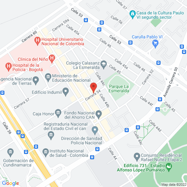 Map of Eco Jardín Infantil Mi Tierrita S.A.S.