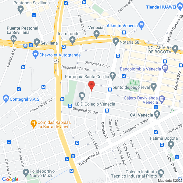 Map of Lavado De Alfombras Y Tapetes A Domicilio