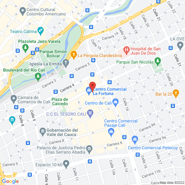 Map of Representaciones D.L. S.A.S.