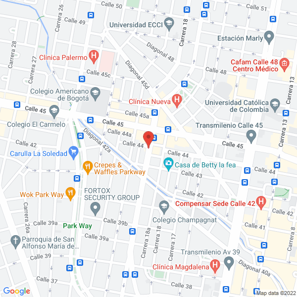 Map of Representaciones Y Distribuciones Lemar S.A.S.