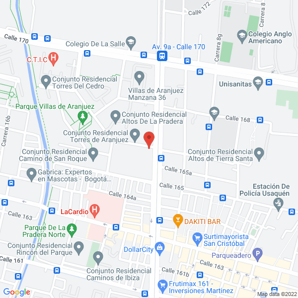 Map of S & S.A.S.Esores S.A.S.