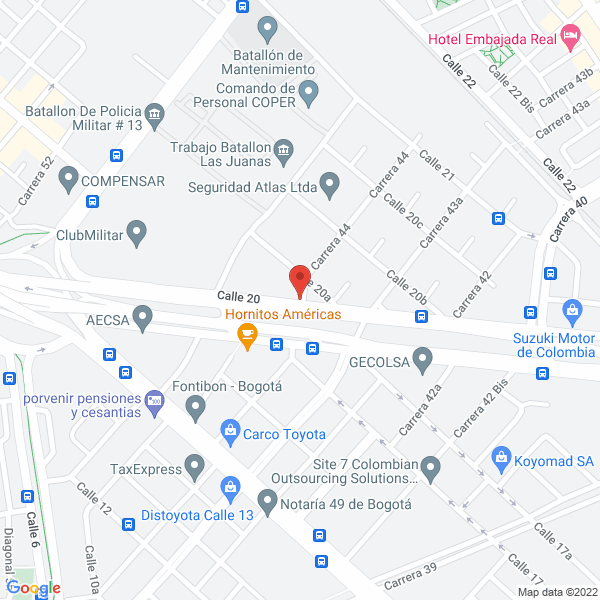 Map of S & V Codipacking Ltda.