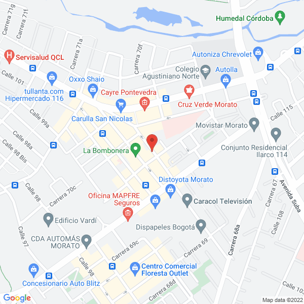 Map of S&H Servicios Profesionales S. En C.