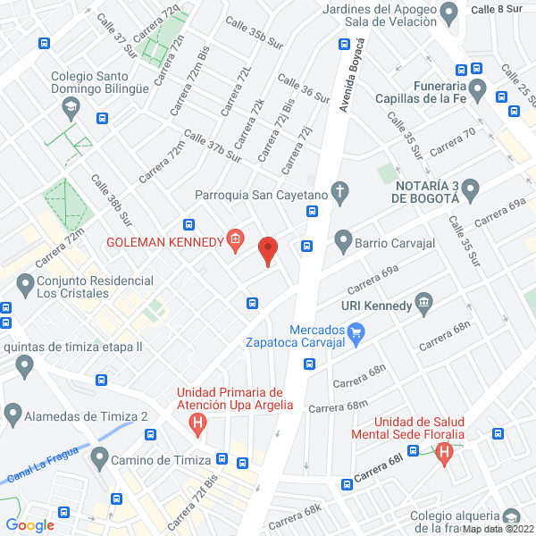 Map of Sales Mineralizadas La Especial S.A.S.