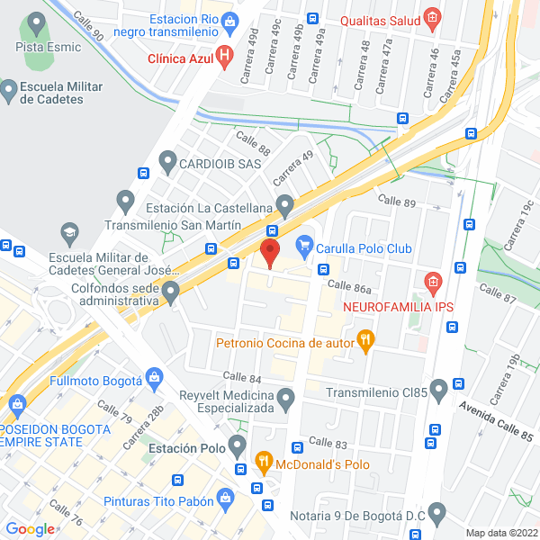 Map of Salguero Lizcano S.A.S.