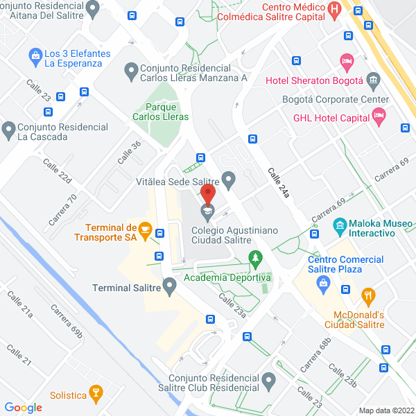 Map of Salpicon Humor Show S.A.S.