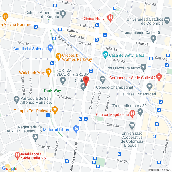 Map of Sec Consulting Group S.A.S.