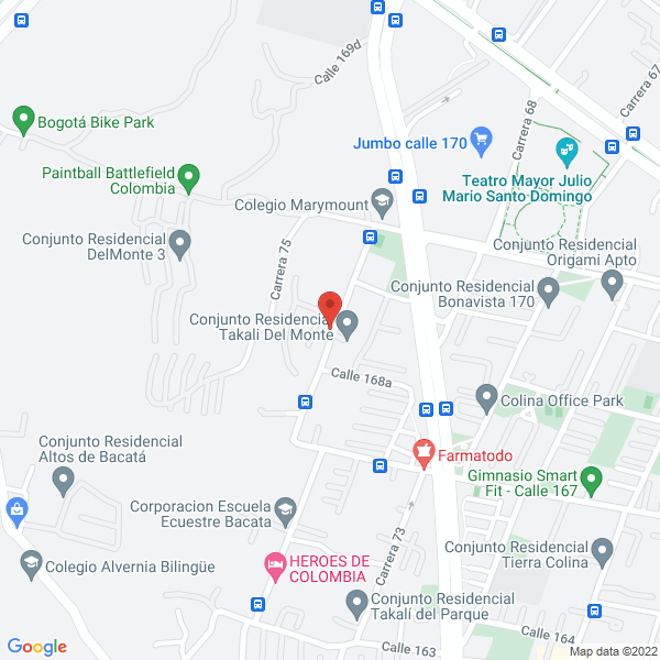 Map of Sedacion Ambulatoria S.A.S.