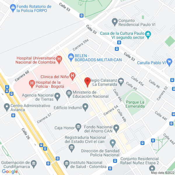 Map of Seguridad El Nogal Ltda.