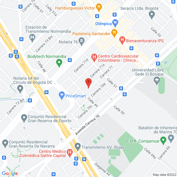 Map of Seguridad El Progreso Ltda.