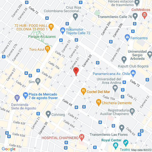 Map of Seguridad Eliar Ltda.