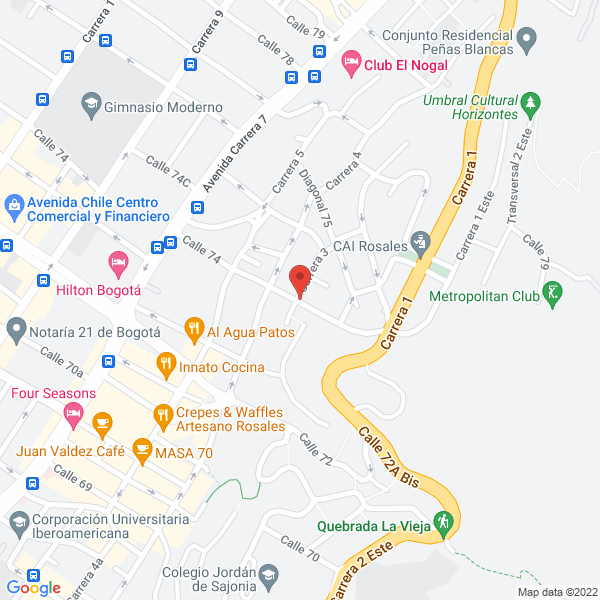 Map of Sit Colombia S.A.S.