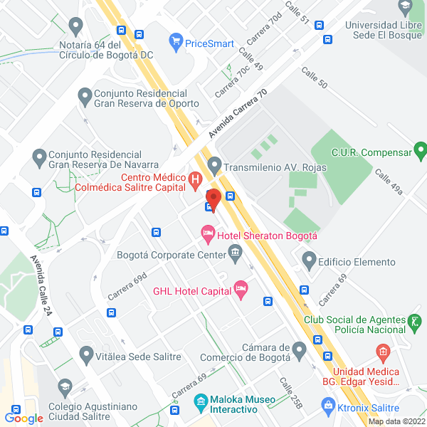 Map of Skymobile S.A.S.