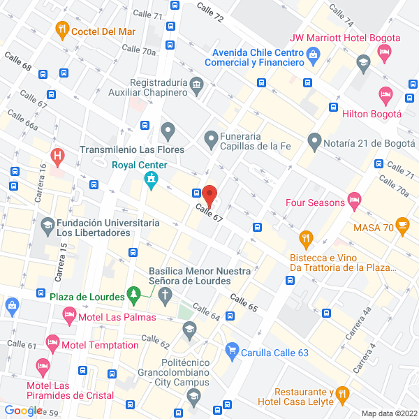 Map of Soluciones Empresariales Horizonte S.A.S.